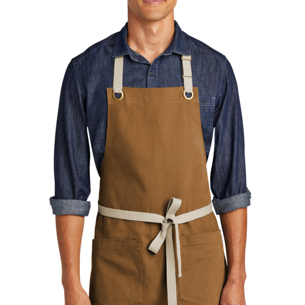Canvas Full Length Two Pocket Apron Thumbnail
