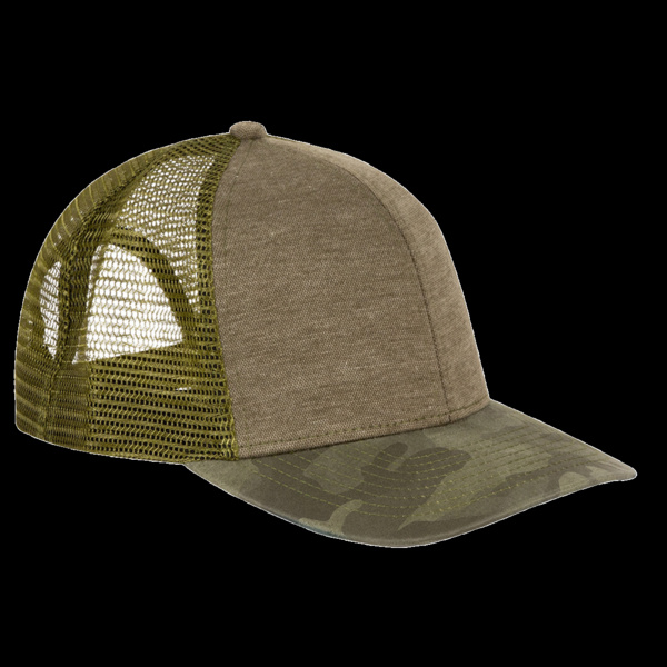 Polyester Pique Knit Trucker Hat Thumbnail