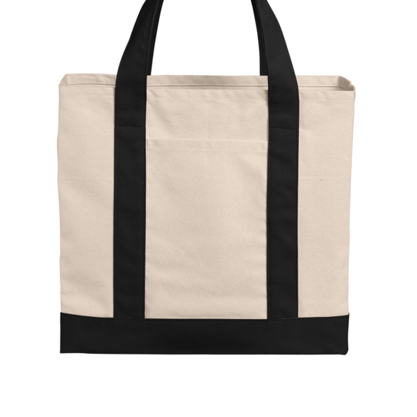Cotton Canvas Two Tone Tote Thumbnail