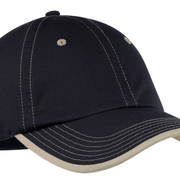 Vintage Washed Contrast Stitch Cap Thumbnail