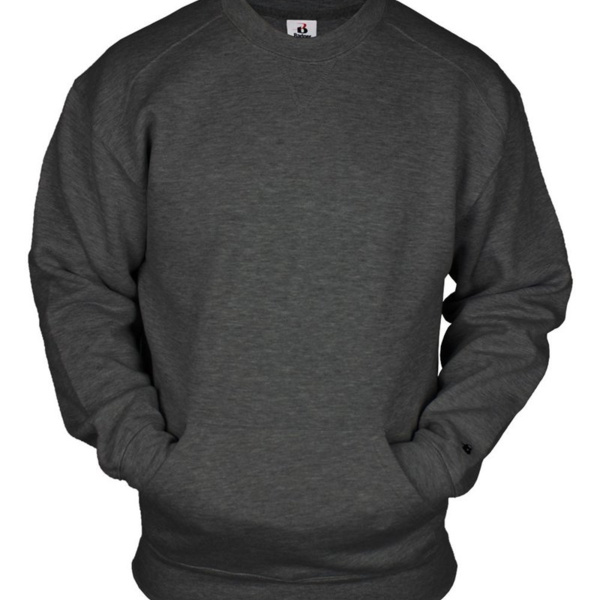 Unisex Pocket Crewneck Sweatshirt Thumbnail