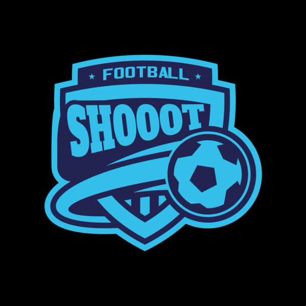 Shoot Football logo template Thumbnail