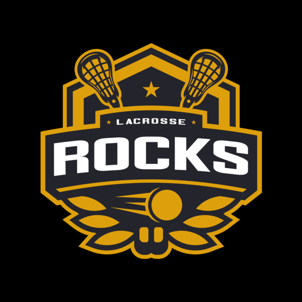 Rocks Lacrosse Logo Template Thumbnail