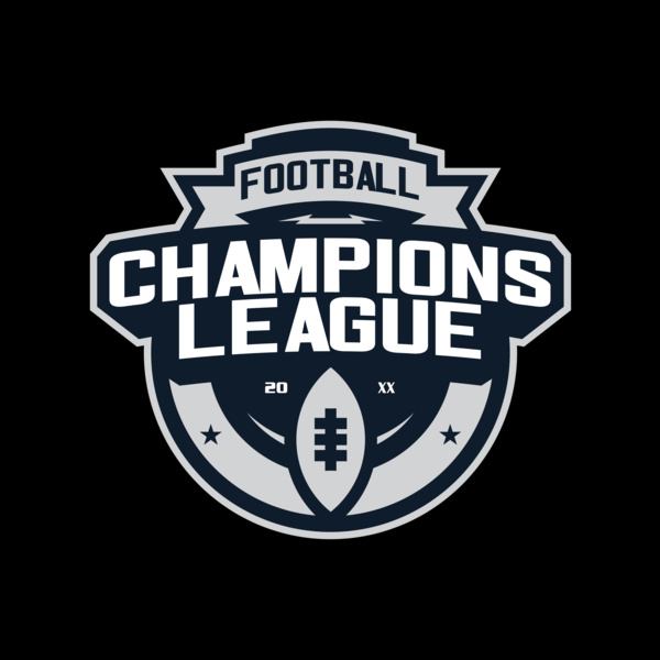 Champions League Football logo template Thumbnail