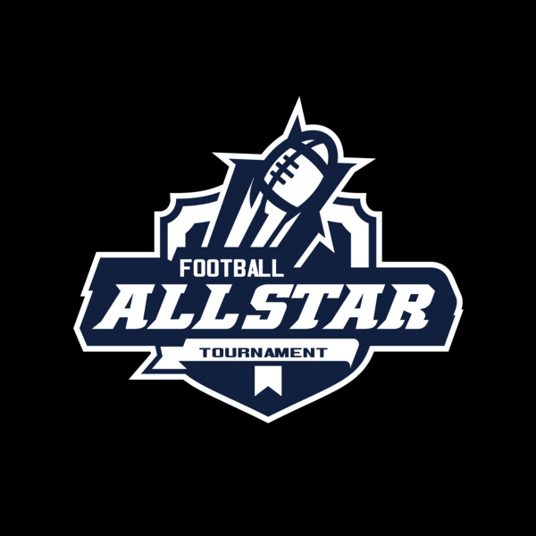 Allstar Tournament Football logo template Thumbnail