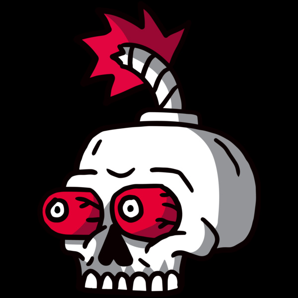 Elements Skulls logo template 85 Thumbnail