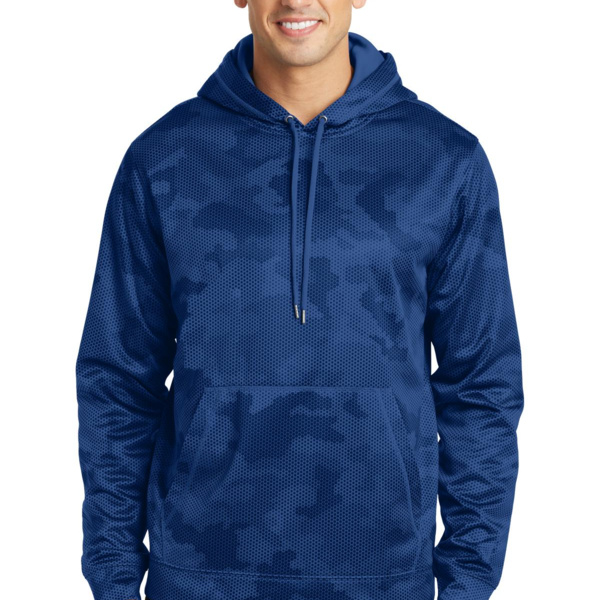 Sport Wick ® CamoHex Fleece Hooded Pullover Thumbnail
