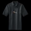 Heavyweight Cotton Pique Polo with Pocket Thumbnail
