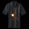 Heavyweight Cotton Pique Polo with Pocket Thumbnail