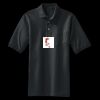 Heavyweight Cotton Pique Polo with Pocket Thumbnail
