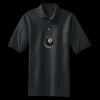 Heavyweight Cotton Pique Polo with Pocket Thumbnail
