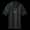 Heavyweight Cotton Pique Polo with Pocket Thumbnail