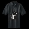 Heavyweight Cotton Pique Polo with Pocket Thumbnail
