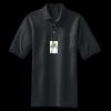 Heavyweight Cotton Pique Polo with Pocket Thumbnail