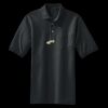 Heavyweight Cotton Pique Polo with Pocket Thumbnail