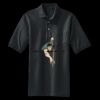 Heavyweight Cotton Pique Polo with Pocket Thumbnail