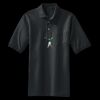 Heavyweight Cotton Pique Polo with Pocket Thumbnail