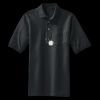 Heavyweight Cotton Pique Polo with Pocket Thumbnail
