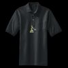 Heavyweight Cotton Pique Polo with Pocket Thumbnail