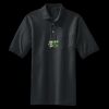 Heavyweight Cotton Pique Polo with Pocket Thumbnail