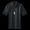 Heavyweight Cotton Pique Polo with Pocket Thumbnail