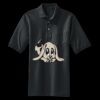 Heavyweight Cotton Pique Polo with Pocket Thumbnail