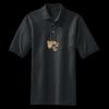 Heavyweight Cotton Pique Polo with Pocket Thumbnail