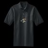 Heavyweight Cotton Pique Polo with Pocket Thumbnail