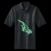 Heavyweight Cotton Pique Polo with Pocket Thumbnail