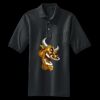 Heavyweight Cotton Pique Polo with Pocket Thumbnail