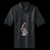 Heavyweight Cotton Pique Polo with Pocket Thumbnail