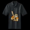 Heavyweight Cotton Pique Polo with Pocket Thumbnail