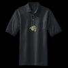 Heavyweight Cotton Pique Polo with Pocket Thumbnail