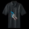 Heavyweight Cotton Pique Polo with Pocket Thumbnail