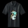 Heavyweight Cotton Pique Polo with Pocket Thumbnail