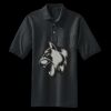 Heavyweight Cotton Pique Polo with Pocket Thumbnail