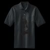 Heavyweight Cotton Pique Polo with Pocket Thumbnail
