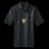 Heavyweight Cotton Pique Polo with Pocket Thumbnail