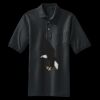 Heavyweight Cotton Pique Polo with Pocket Thumbnail