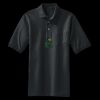 Heavyweight Cotton Pique Polo with Pocket Thumbnail