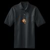 Heavyweight Cotton Pique Polo with Pocket Thumbnail
