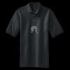 Heavyweight Cotton Pique Polo with Pocket Thumbnail