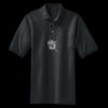 Heavyweight Cotton Pique Polo with Pocket Thumbnail