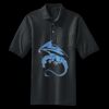 Heavyweight Cotton Pique Polo with Pocket Thumbnail