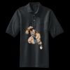 Heavyweight Cotton Pique Polo with Pocket Thumbnail