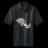 Heavyweight Cotton Pique Polo with Pocket Thumbnail
