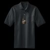 Heavyweight Cotton Pique Polo with Pocket Thumbnail