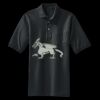 Heavyweight Cotton Pique Polo with Pocket Thumbnail