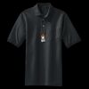 Heavyweight Cotton Pique Polo with Pocket Thumbnail