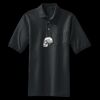 Heavyweight Cotton Pique Polo with Pocket Thumbnail